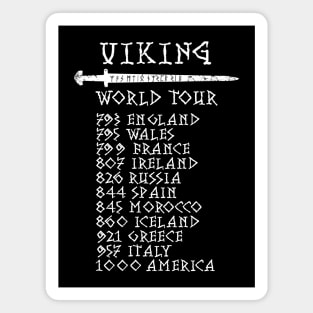 Vikings World Tour Magnet